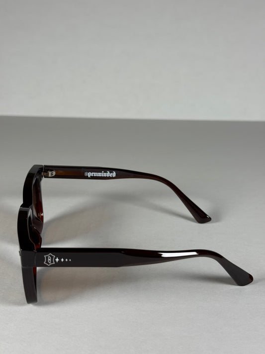Thin sunglasses (brown)